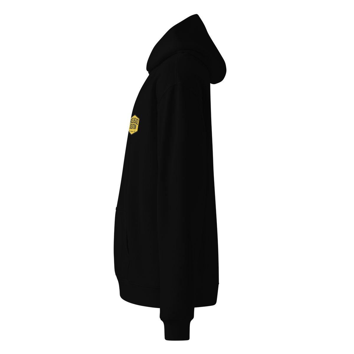 トップス *Oversized Hoodie girl-brain-zip-up-