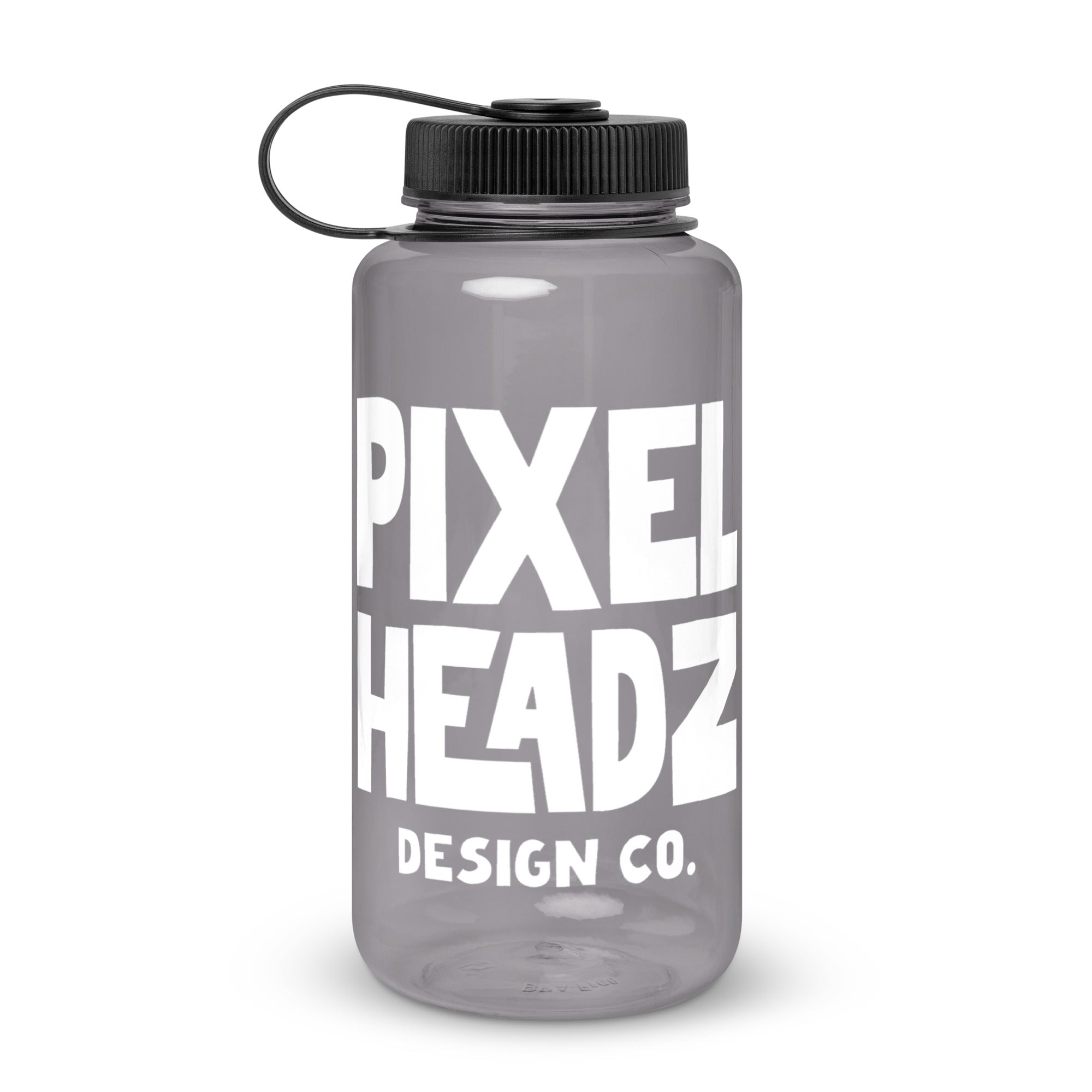 Wide mouth plastic water bottle